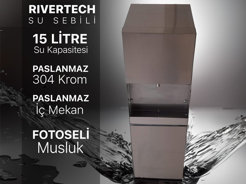 Rivertech Fotoselli Su Sebili